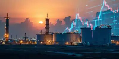 Нефть сохранила падение из-за рисков ОПЕК+ и замедления США