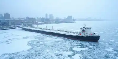 Арктический холод поднимает цены на СПГ в Китае перед февральскими морозами