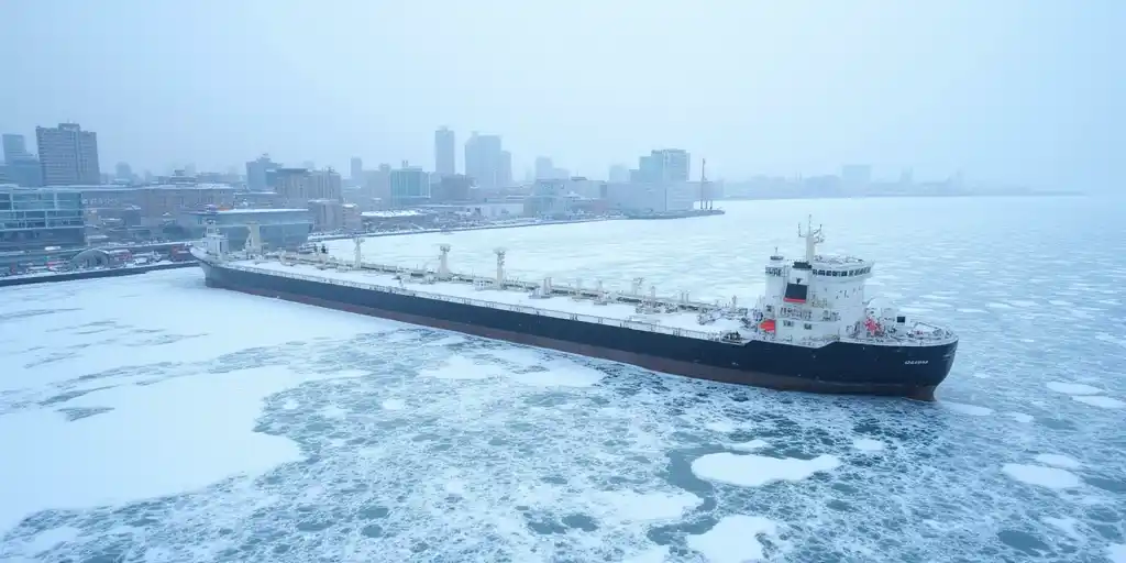 Арктический холод поднимает цены на СПГ в Китае перед февральскими морозами