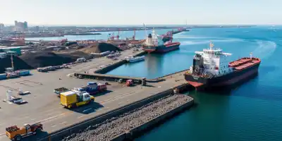 Рекордные поставки железной руды из австралийского порта в октябре