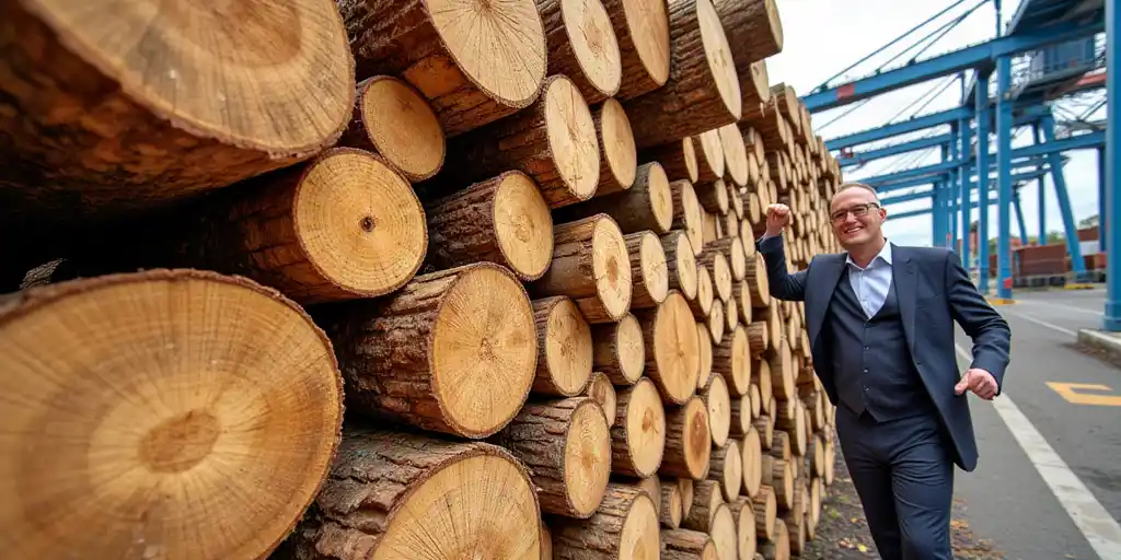 Южная Корея нарастила импорт российской древесины в сентябре