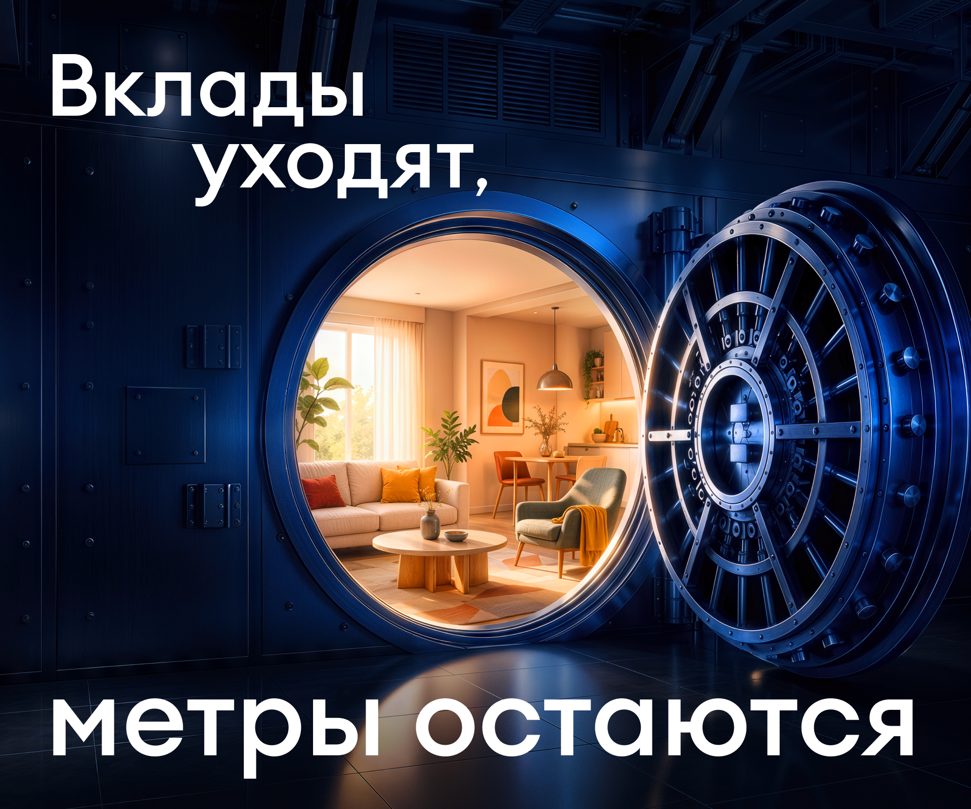 Вклады заканчиваются. Квартиры остаются.