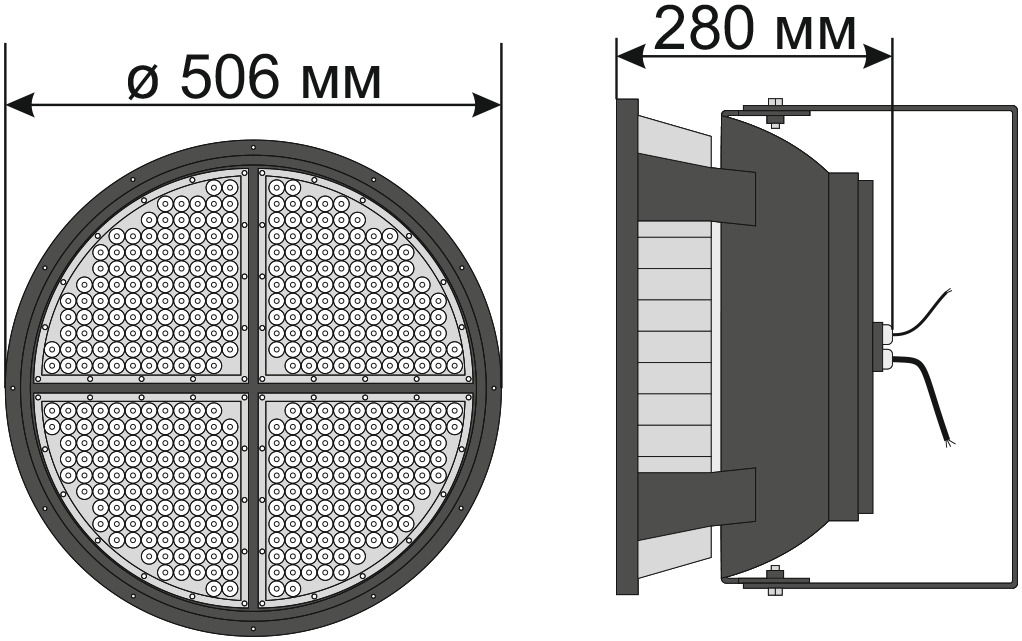 Чертеж skatled m 1000u