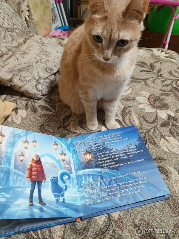 Фото книга Девочка и волшебство Нового года