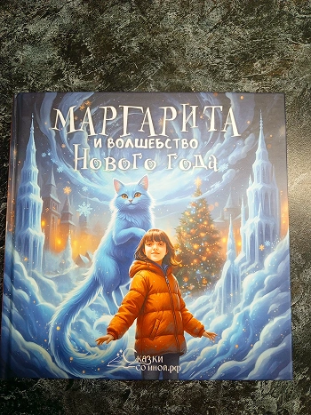 Фото книга Девочка и волшебство Нового года