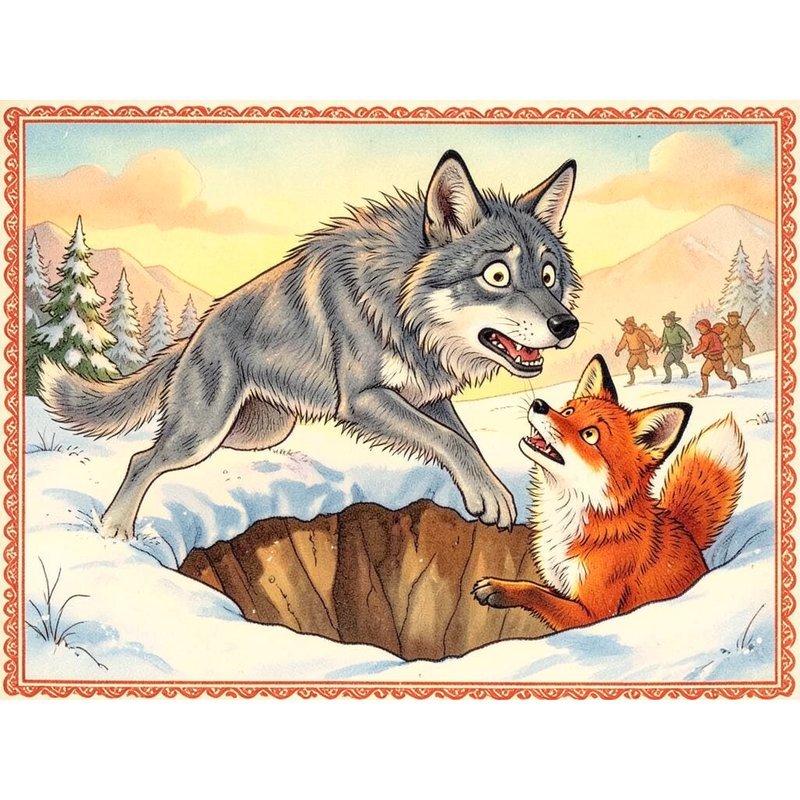 Волк и лиса