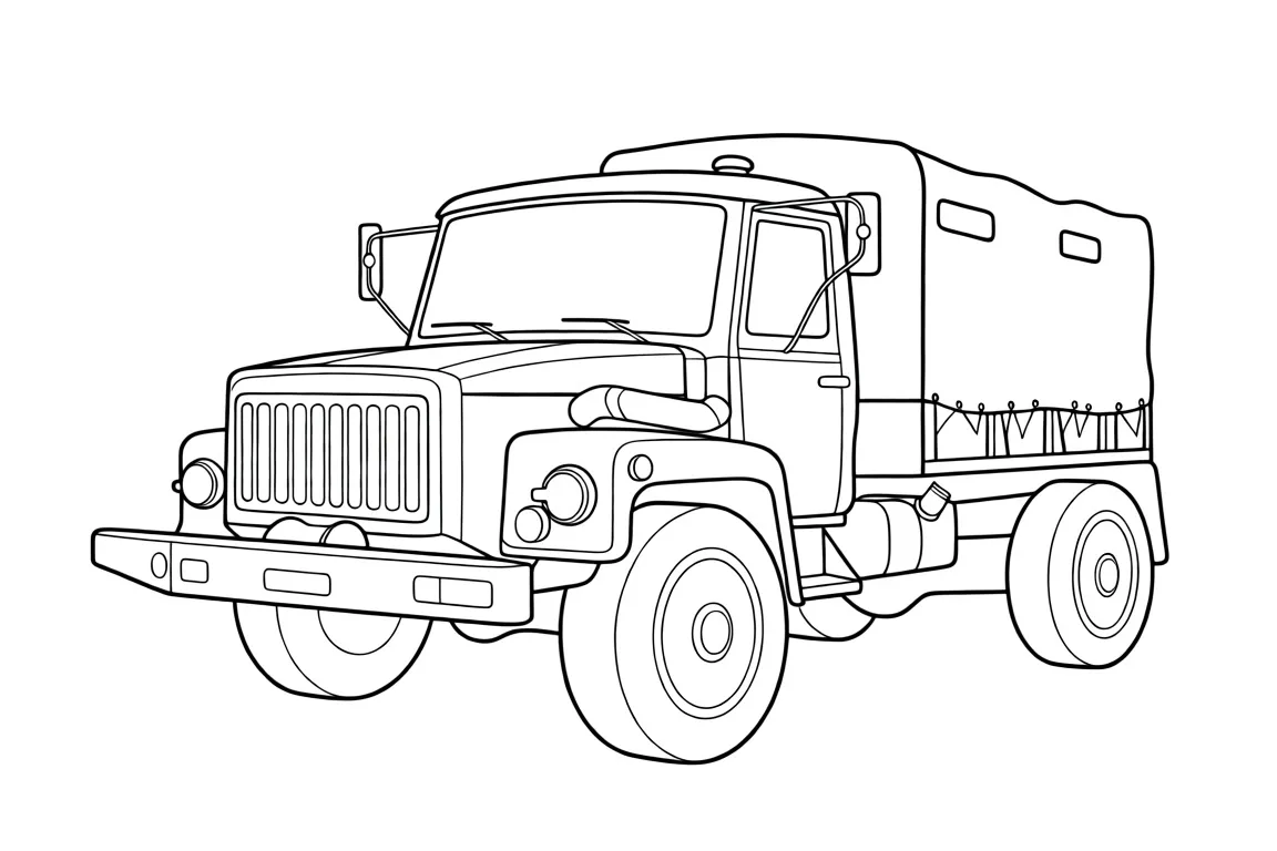 Армейский грузовик ГАЗ-33097 "Садко"