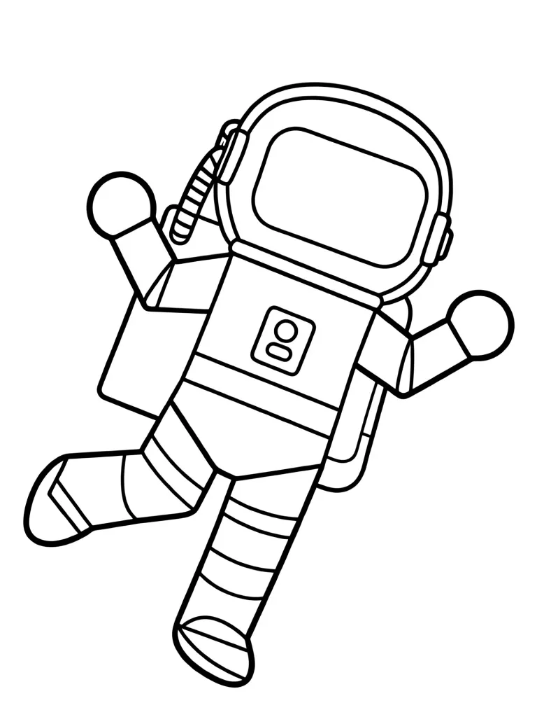 Астронавт в космосе