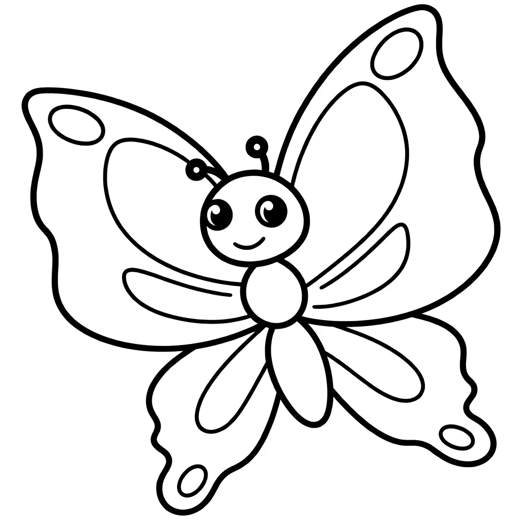 Бабочка в полете