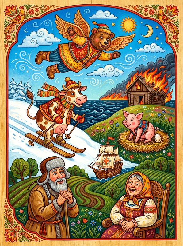 Байка про старину стародавнюю