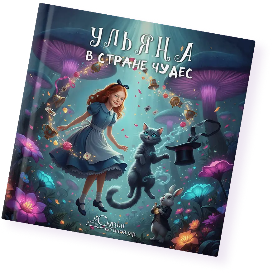 Обложка персонализированной книги