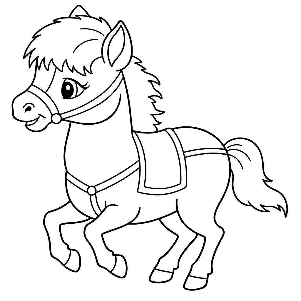 Бегущая лошадка