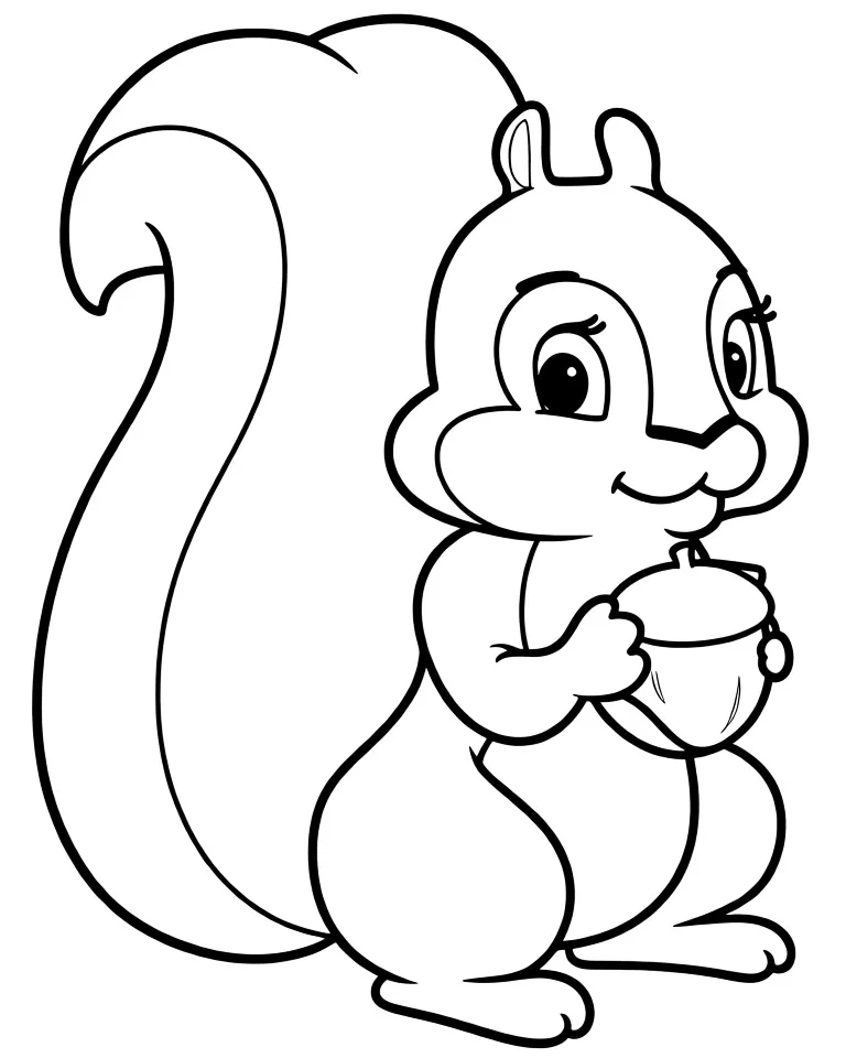 Белочка и орешек