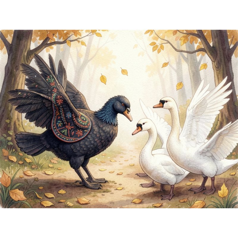 Белые перышки