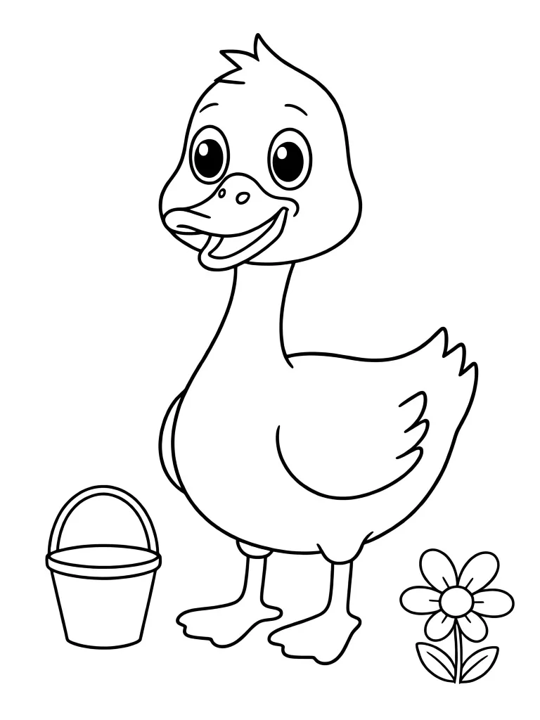 Безмятежный гусь