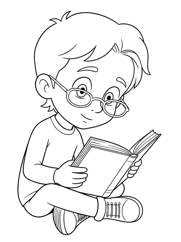 Библиотекарь с книгой