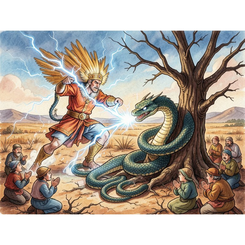 Битва Перуна и Велеса