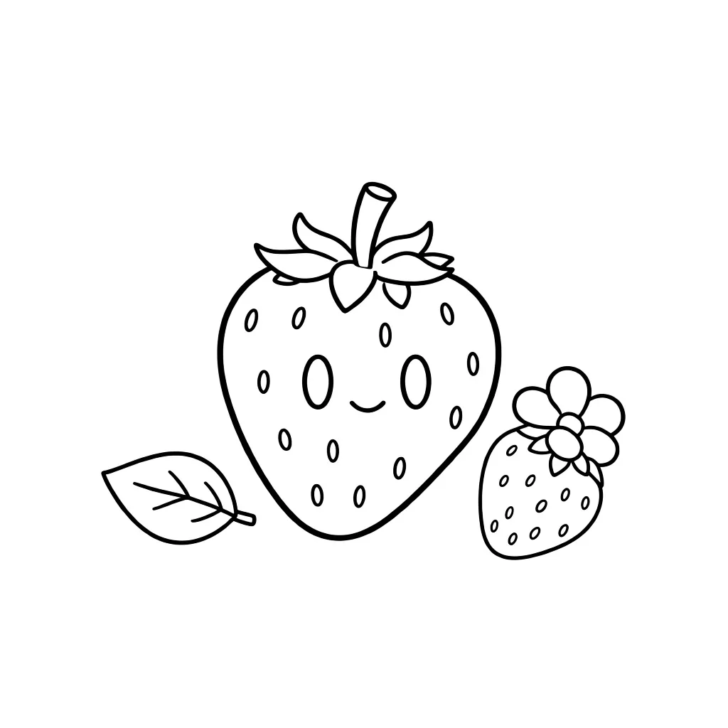 Блестящая клубника