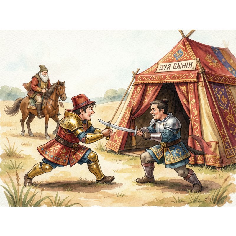 Бой Добрыни с Дунаем