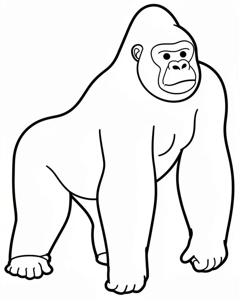 Большая горилла