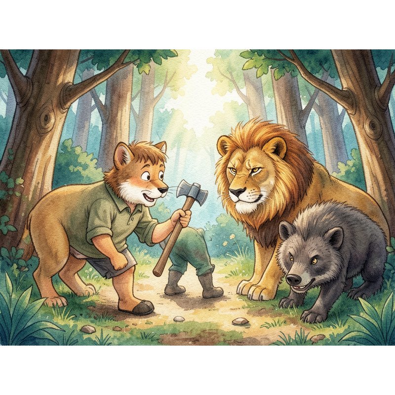 Больше умом, чем силою