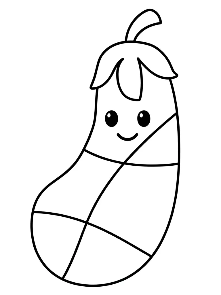 Большой баклажан