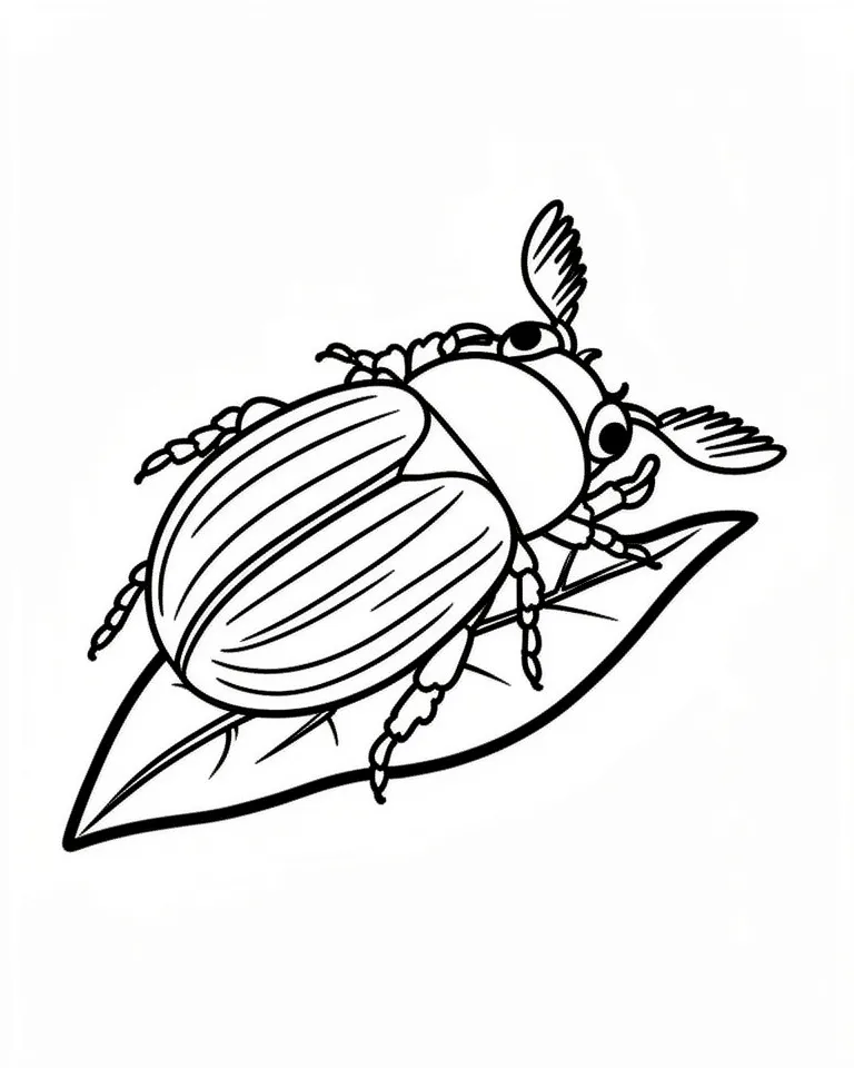 Большой майский жук