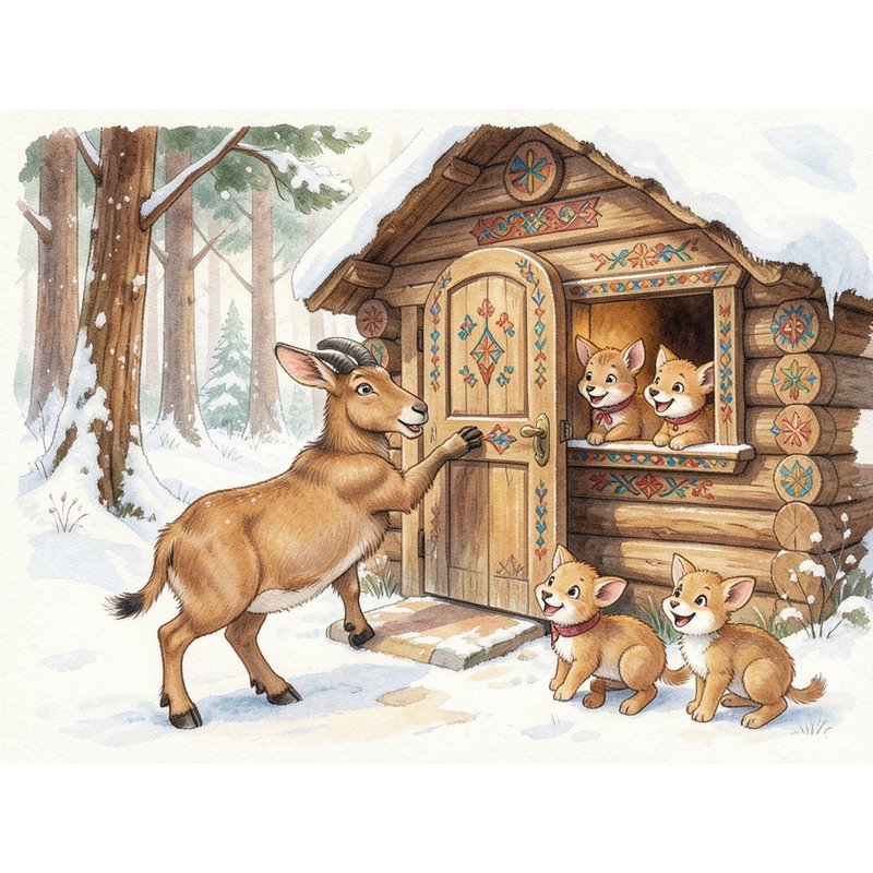 Волк и семеро козлят