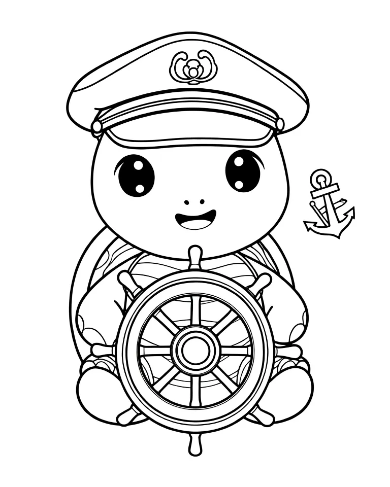 Черепашка-капитан