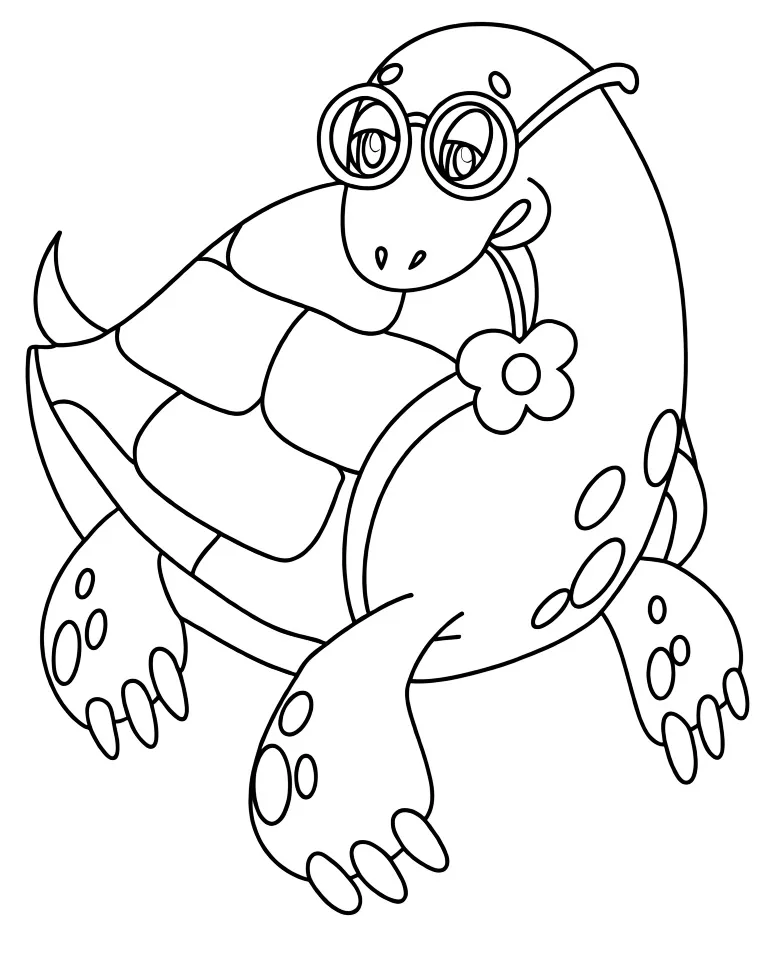 Черепашка в очках