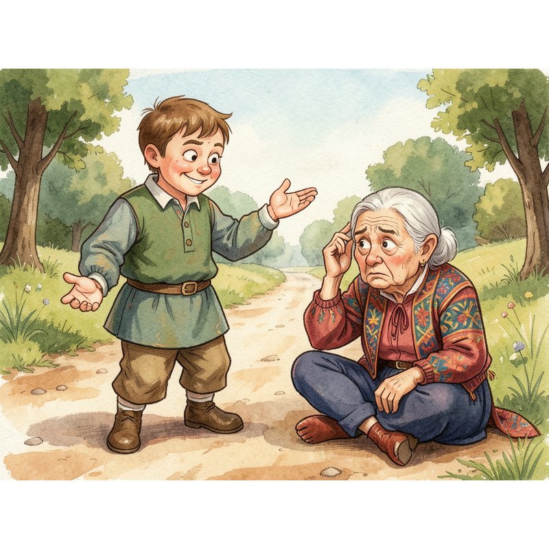 Черт и человек