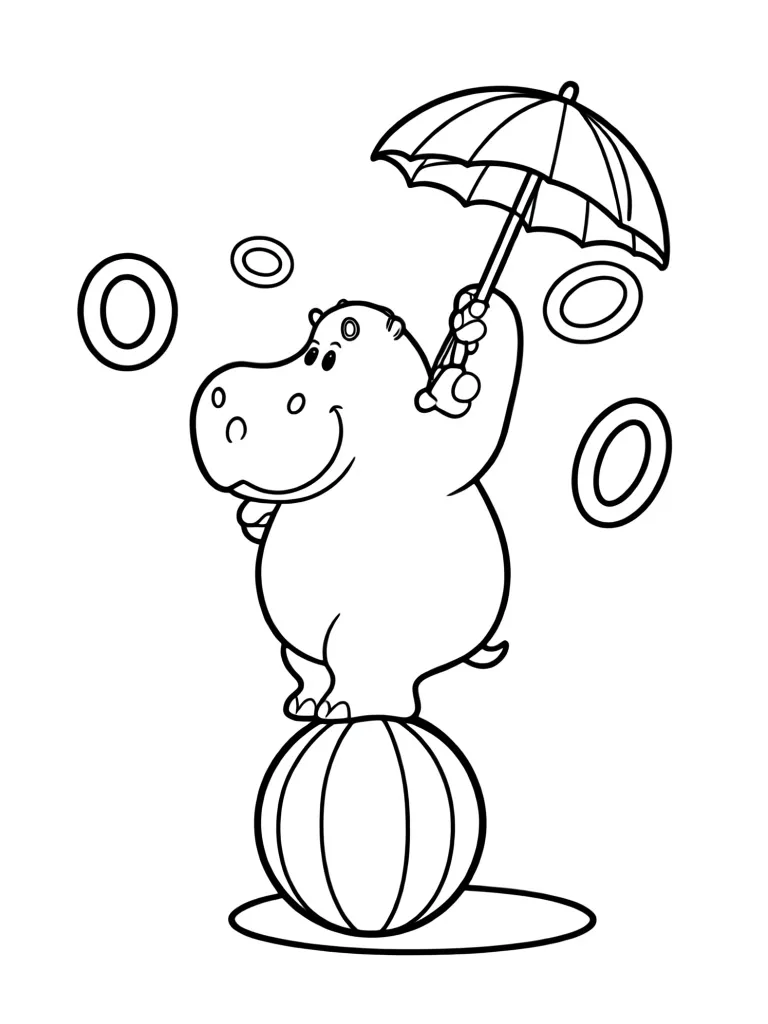 Цирковой бегемот