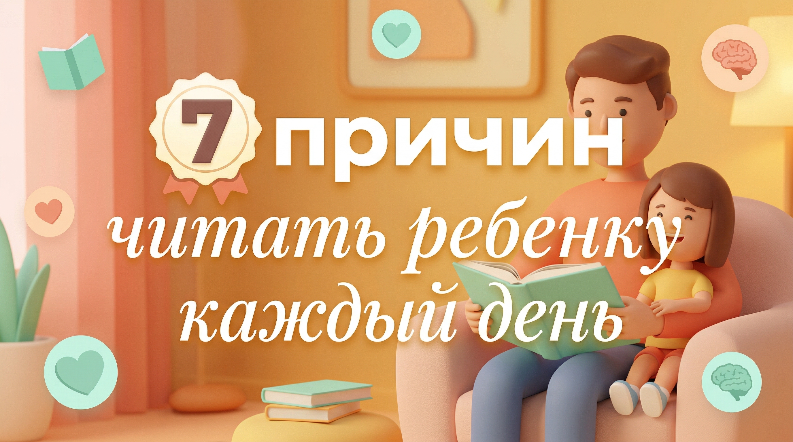 7 причин читать ребенку вслух каждый день