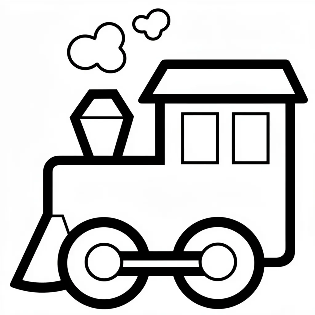 Детский паровозик