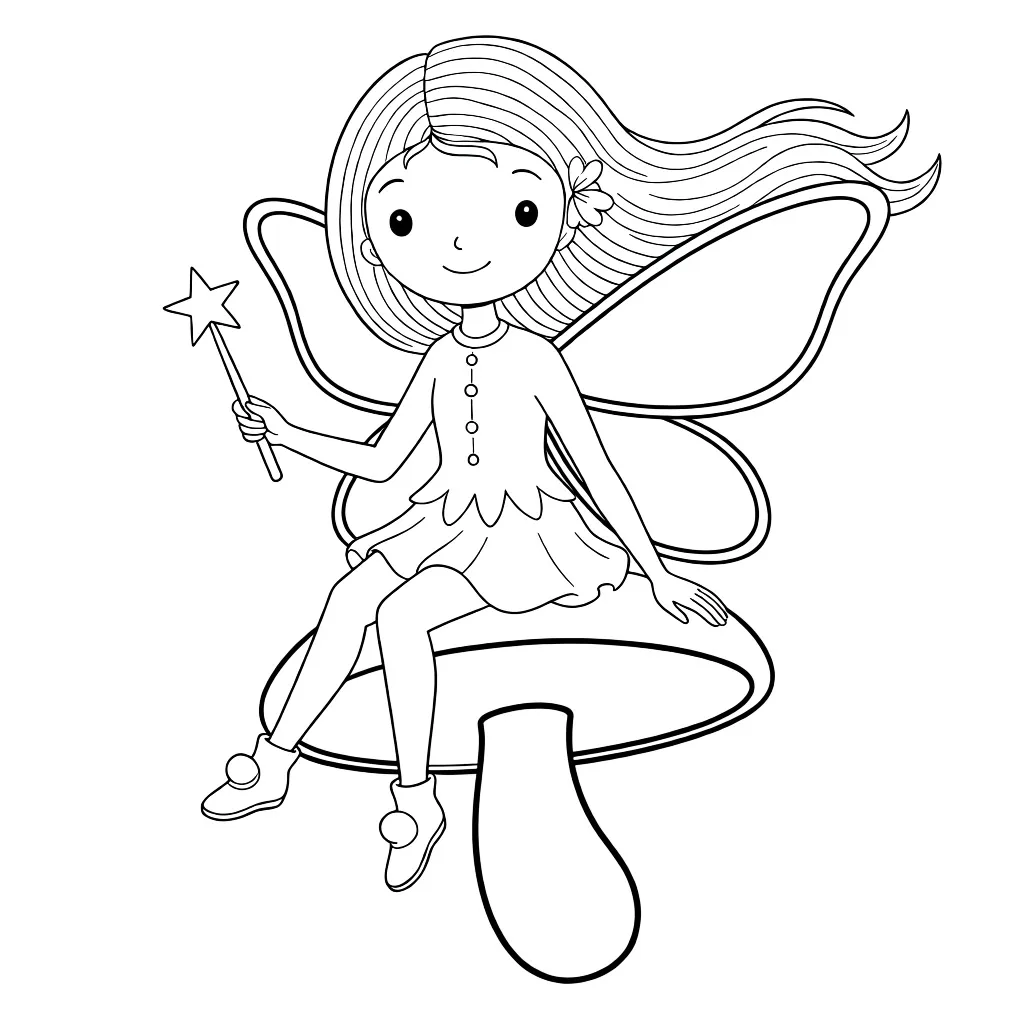 Девочка феечка