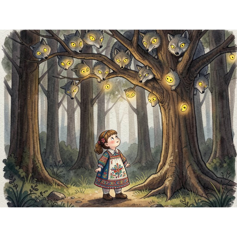 Девочка с веретенце