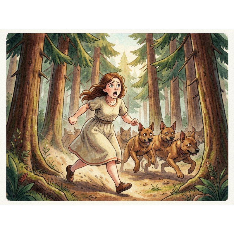 Девушка и псоглавцы