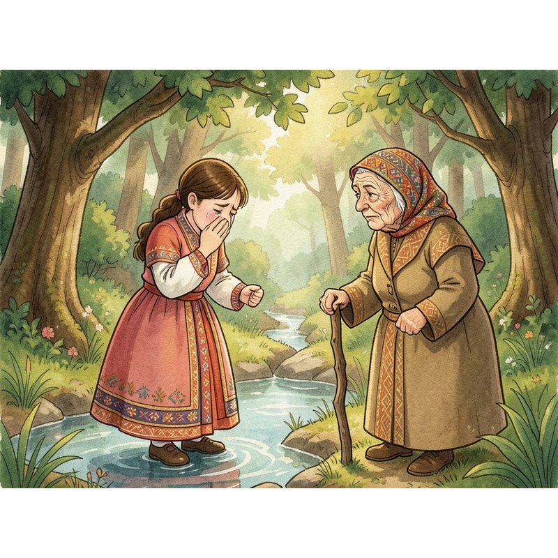 Девушка и ведьма