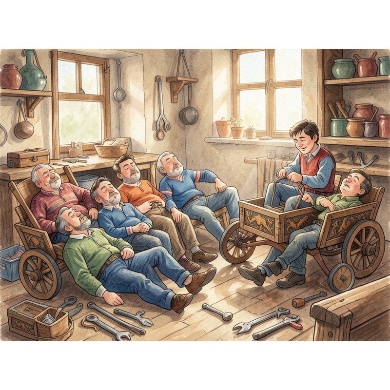 Девять лодырей