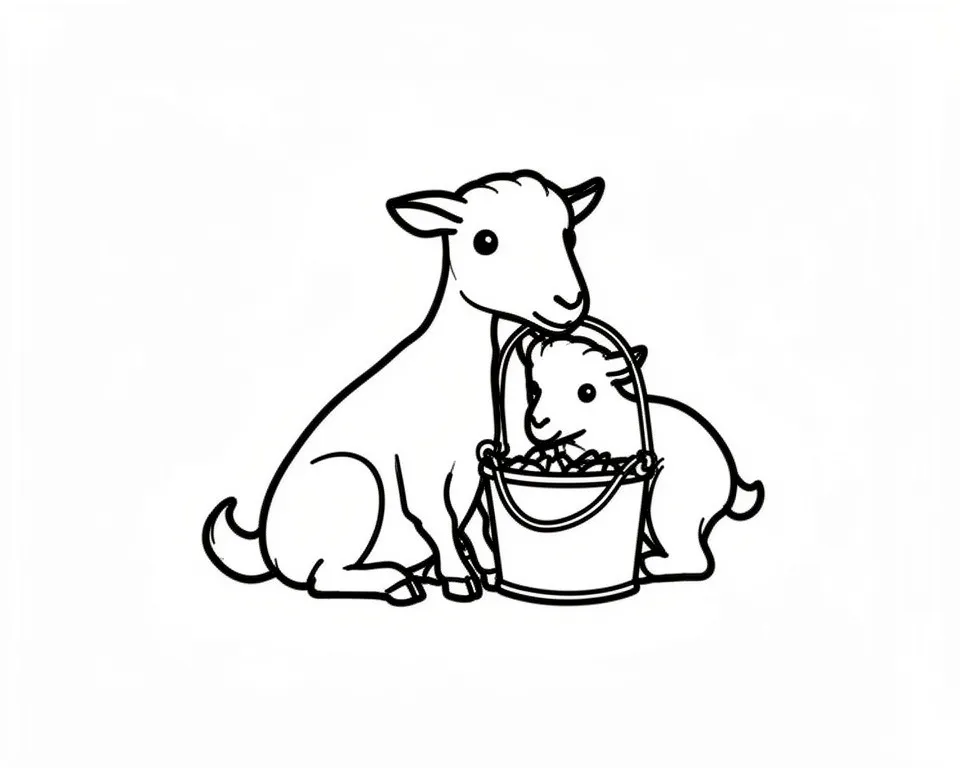 Домашняя коза