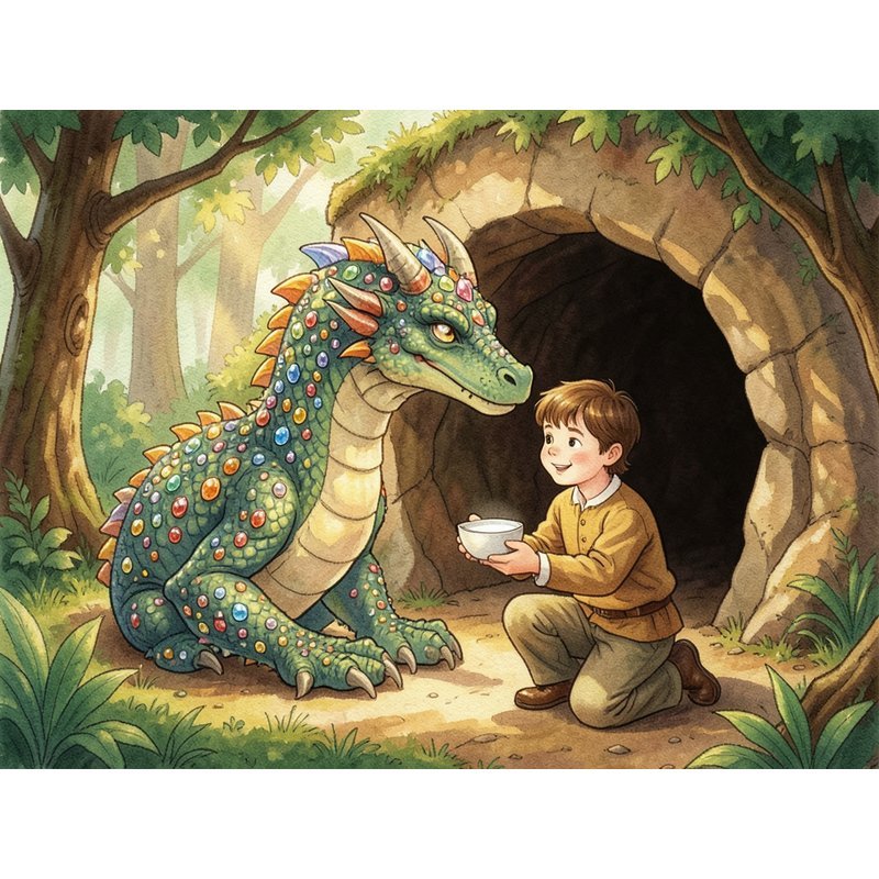 Дракон и его самоцветы