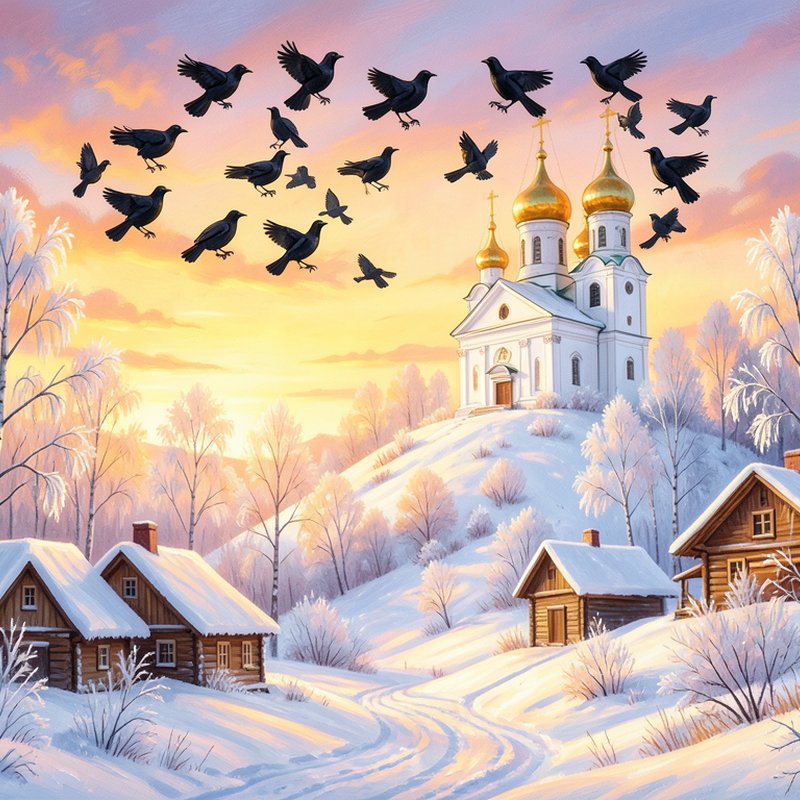 Зимний день