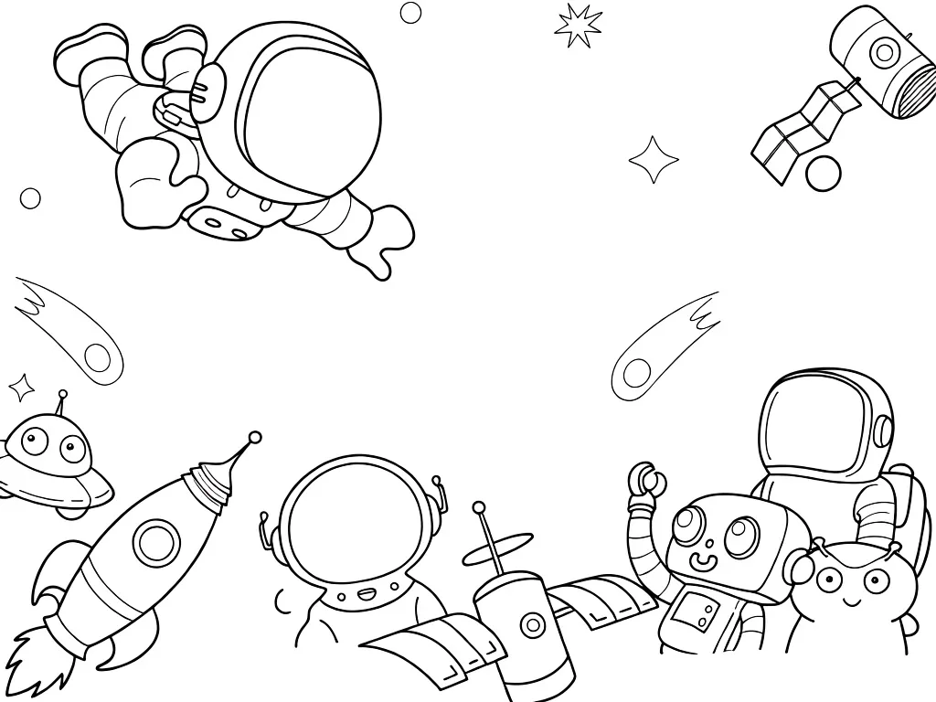 Дружелюбные пришельцы и космонавты