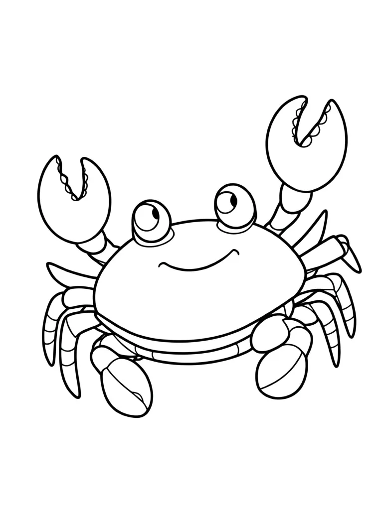 Дружелюбный крабик