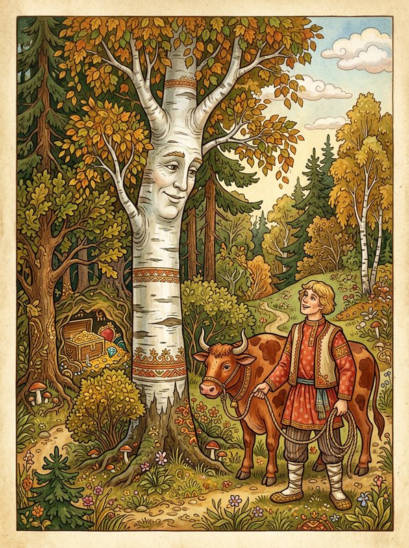 Дурак и берёза