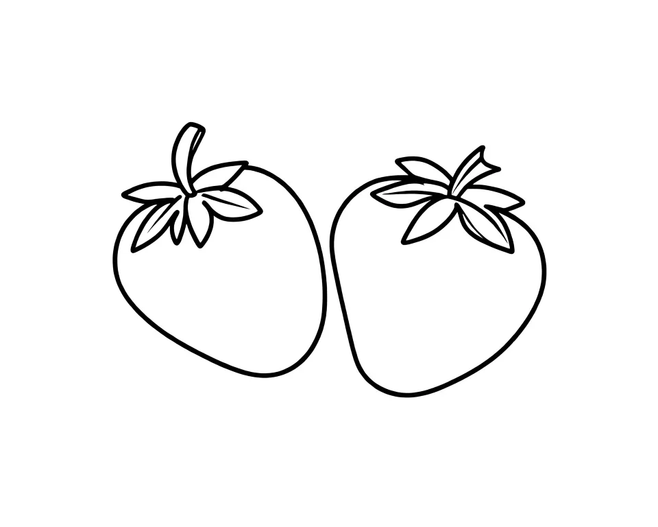 Две клубники