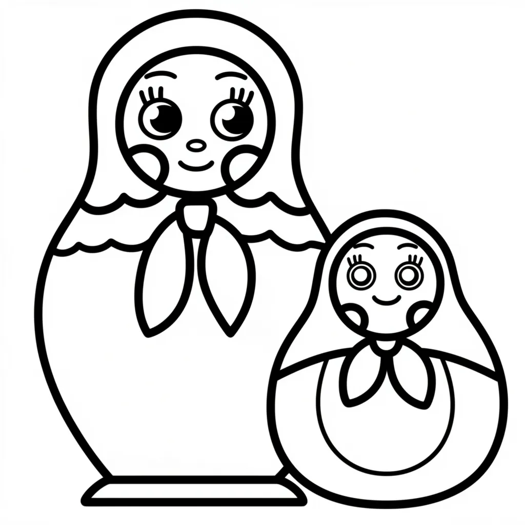 Две матрёшки