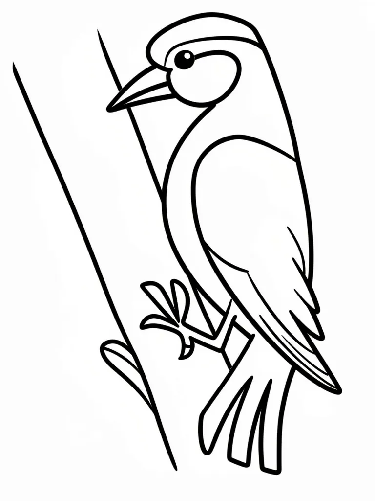 Дятел на суку