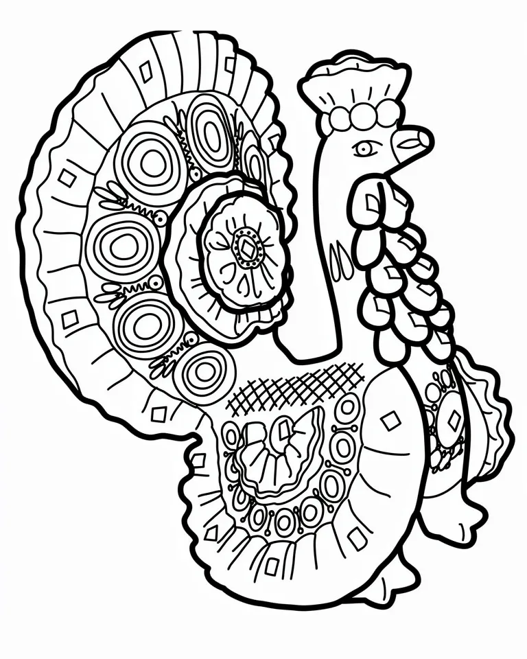 Дымковский петушок