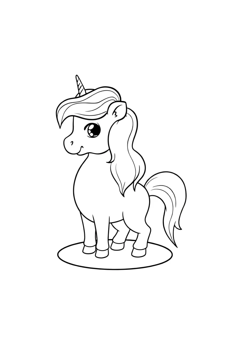 Единорог на опушке